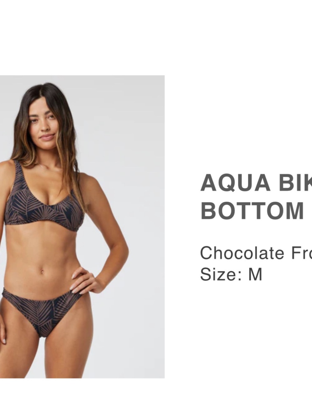 vuori aqua triangle bikini top - Picture 5 of 5